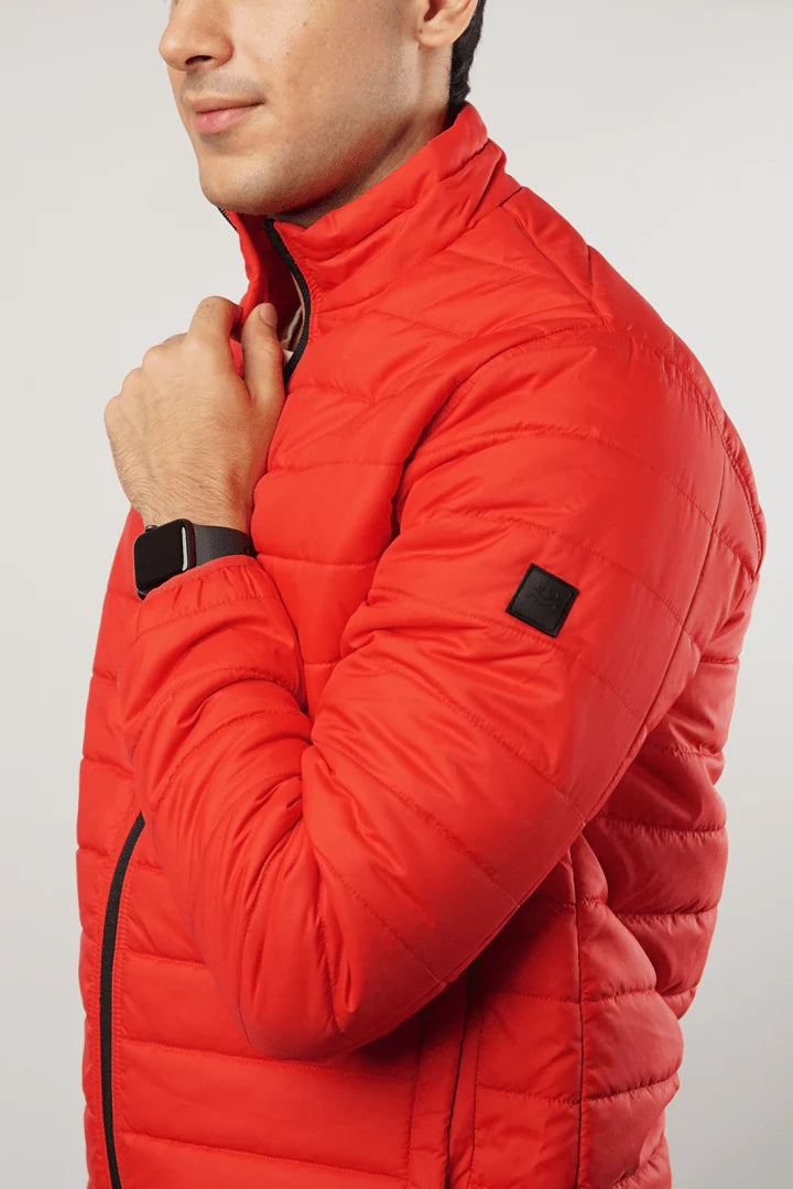 Tiger Quilted Puffer Jacket